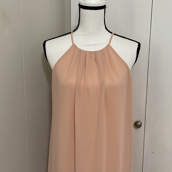 Monteau Halter Mini Dress Size Small - Picture 2 of 11